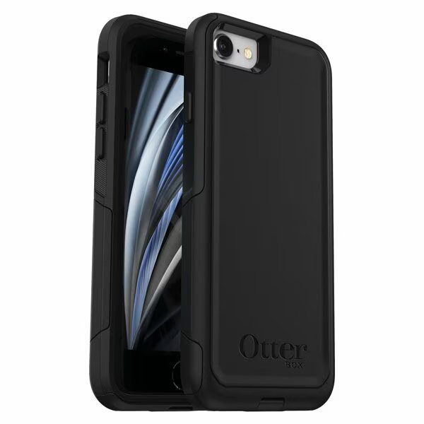 Commuter Case For Apple Iphone Se 2022 / Se 2020 / 8 / 7, Black, Otterbox, Mfr#: 77-56650